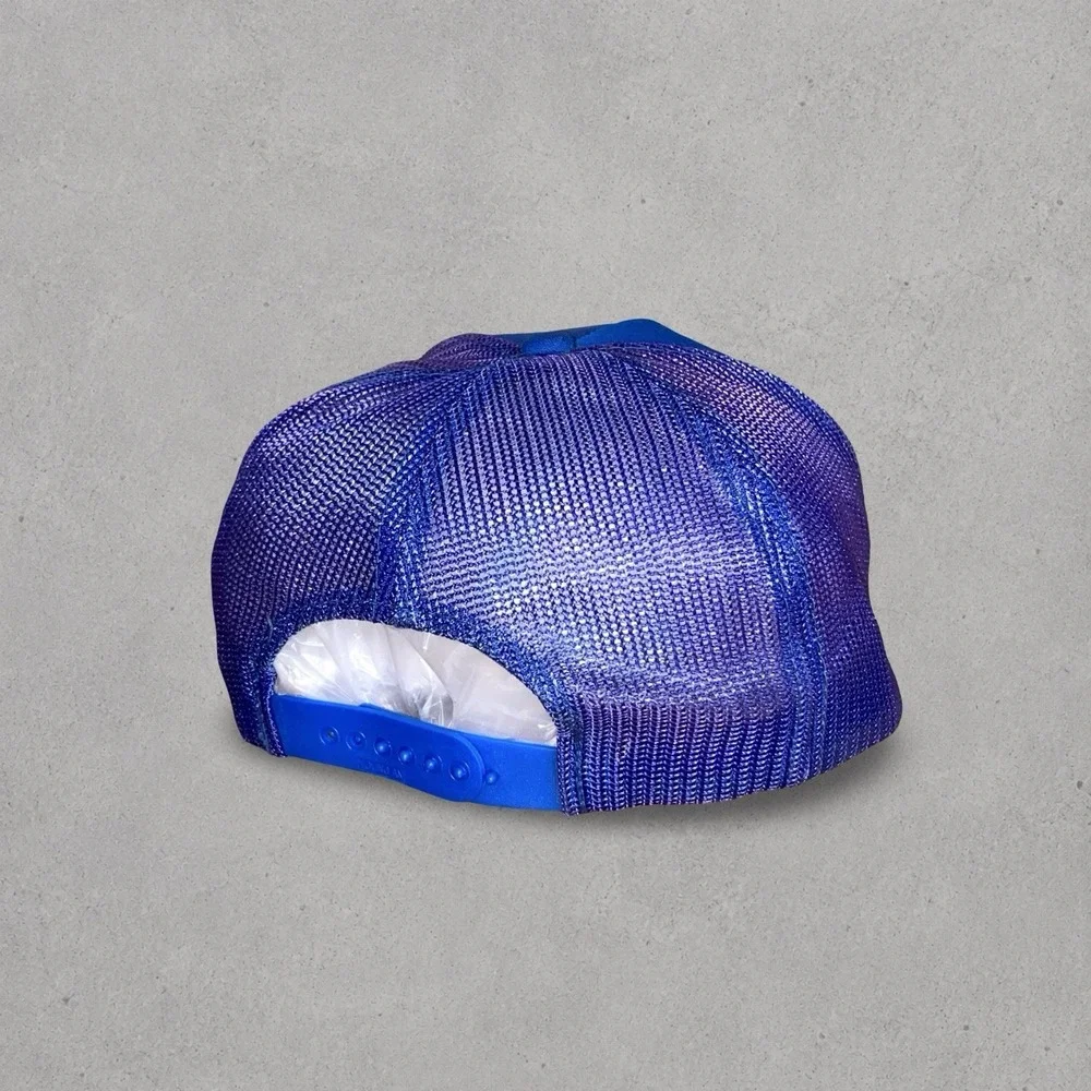 Vintage 'Spirit of America' Airlines Hat Cap Trucker 80s 90s Namark Caps Mesh